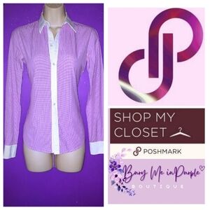 RALPH LAURNEN GINGHAM BUTTON DOWN